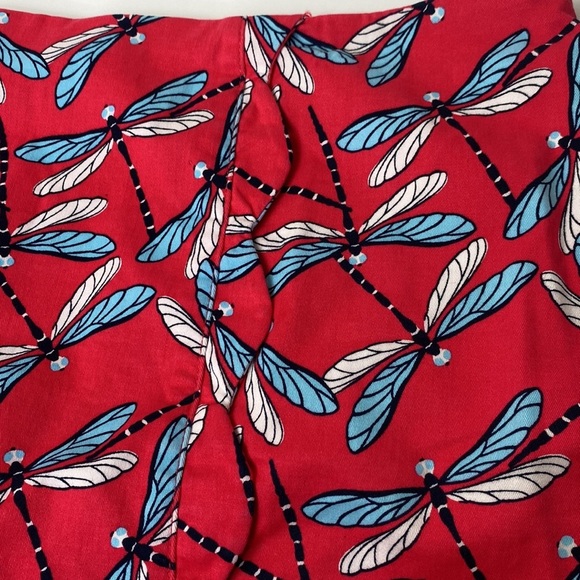 Crown & Ivy Dragon Fly Pink Scallop Skirt Skort size 16 - Picture 2 of 10